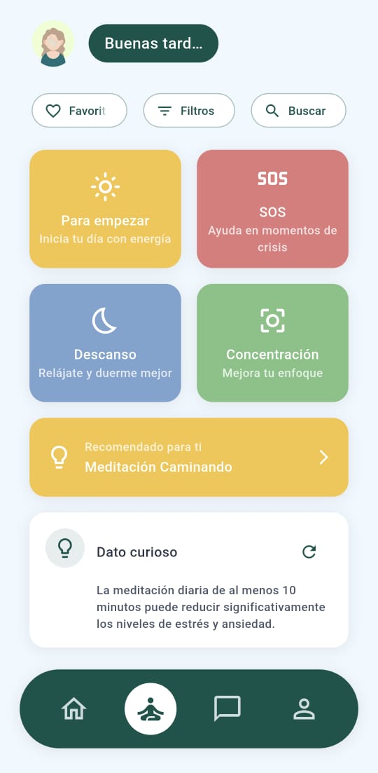 MirrorMind App Interface